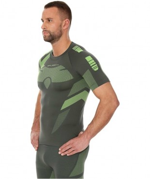 Brubeck Dry Ισοθερμικό κοντό μανίκι πράσινο