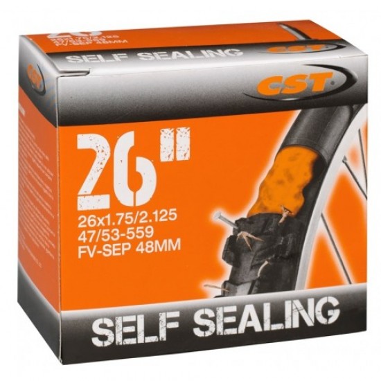 Αεροθάλαμος CST 26 X 1.90/2.125 FV 48mm με υγρό προστασίας Αεροθάλαμος CST 26 X 1.90/2.125 FV 48mm με υγρό προστασίας