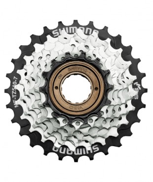 Ελεύθερο βιδωτό 7 ταχυτήτων Shimano MF-TZ510 14-28