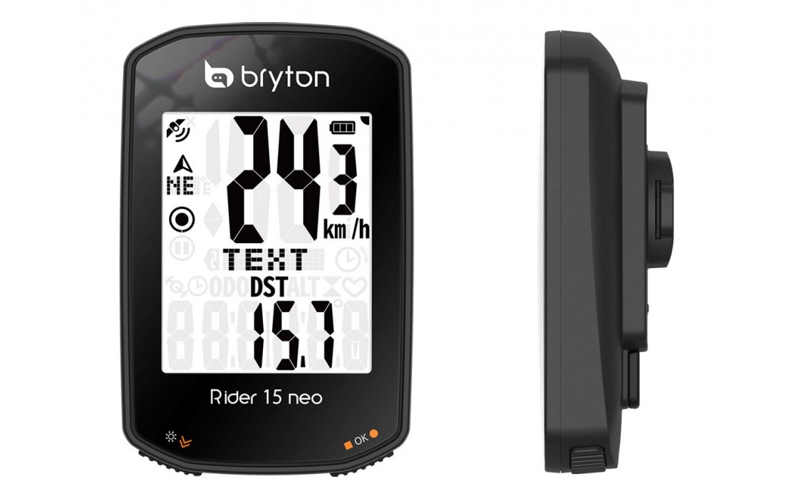 Bryton κοντέρ GPS ποδηλάτου Rider 15 NEO E