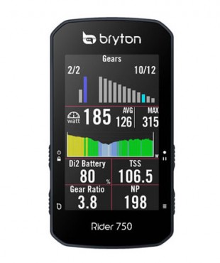 Bryton κοντέρ GPS ποδηλάτου Rider 750 E